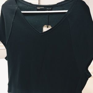 All Saints Fleece Top (NWT)